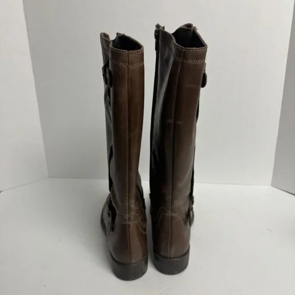 Eric Michael Womens Montana Knee High Boot Brown Size EU37 M US6.5-7 - Picture 4 of 6
